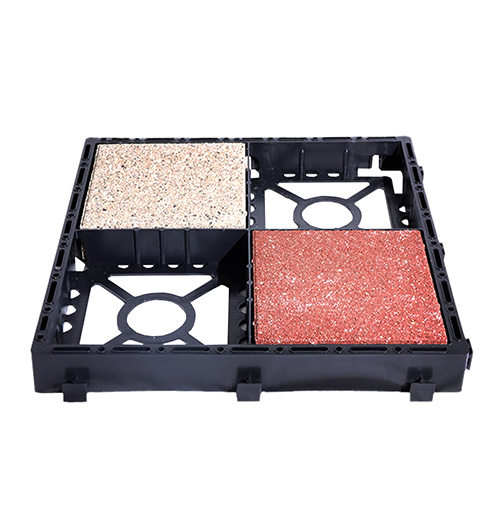 石材透水铺路格330*330