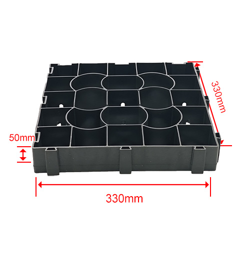 碎石铺路格330*330